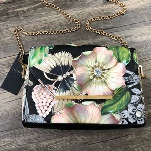 Ted Baker London floral cross body bag